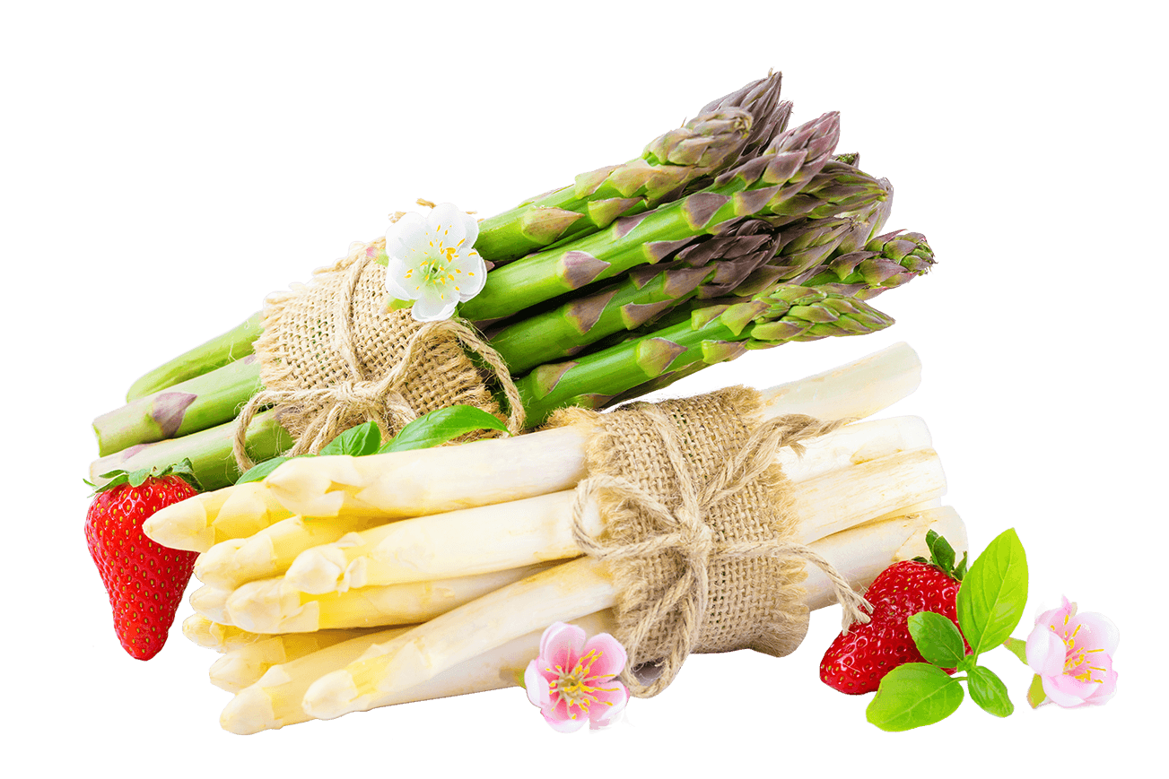 asperges-blanches-vertes-fraises